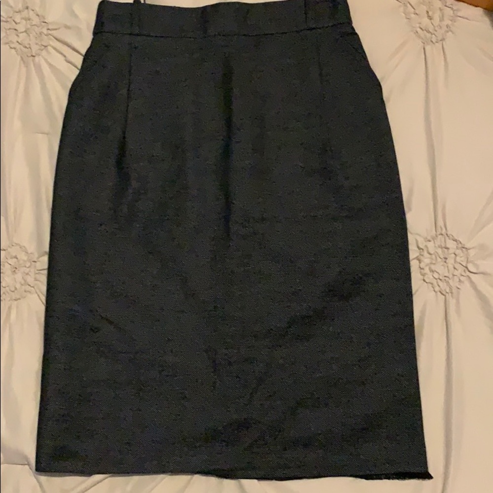 Over the knee Louis Vuitton skirt